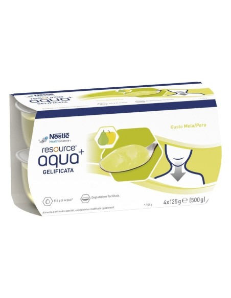 Bevanda Gelificata Resource Aqua+ Mela-Pera